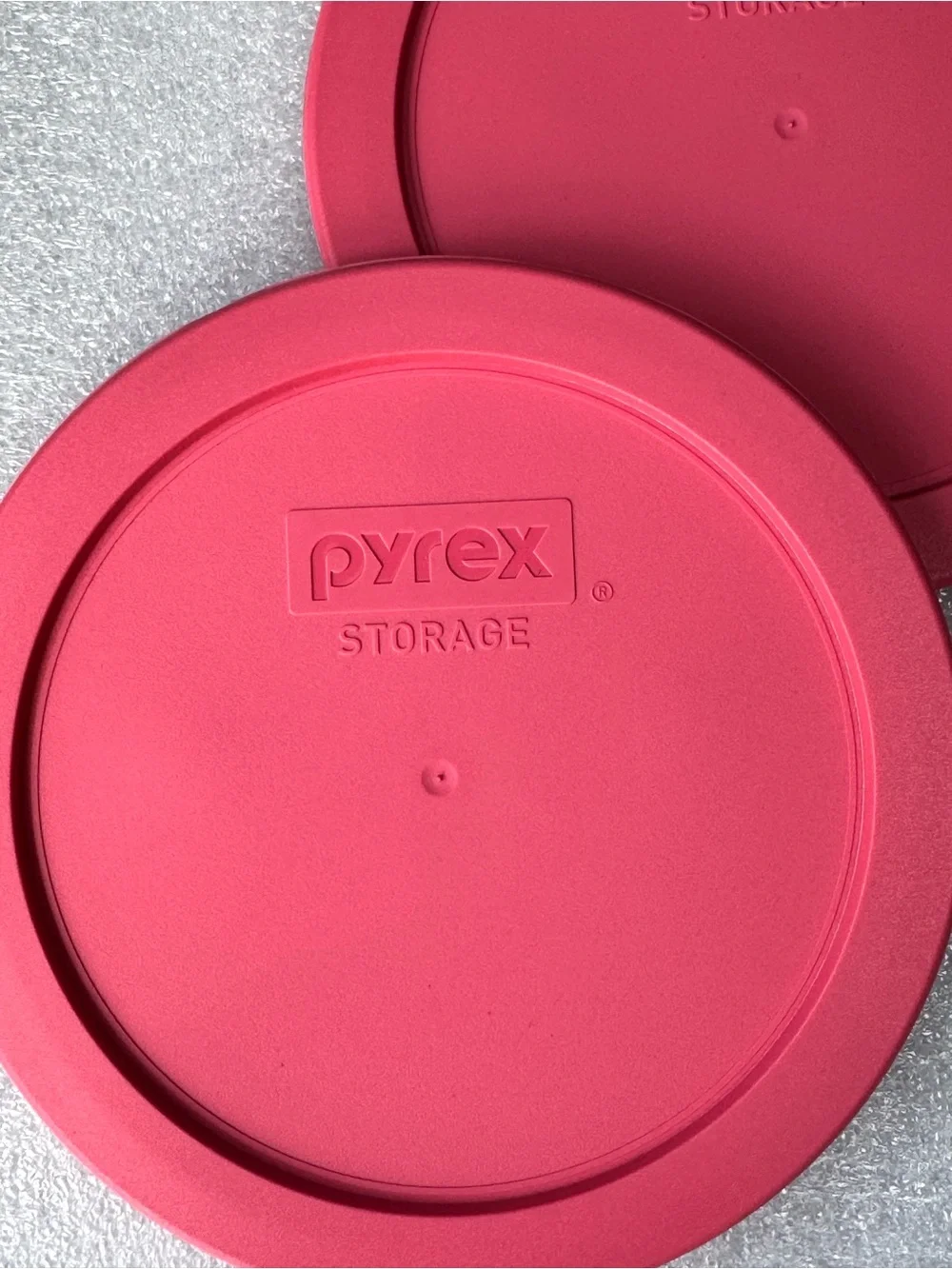 Pyrex Pink Round Storage Lid